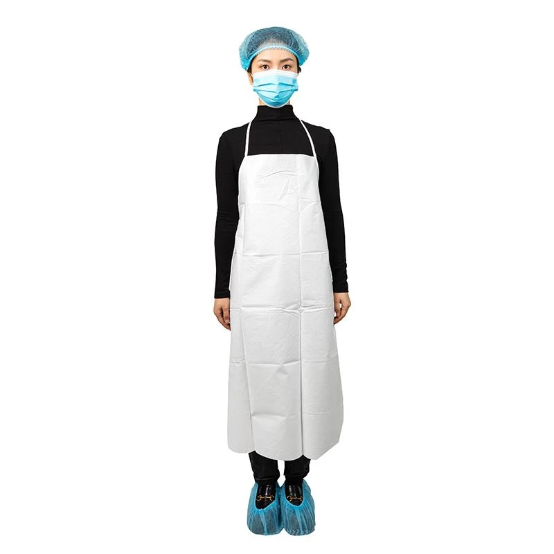 White Disposable Aprons